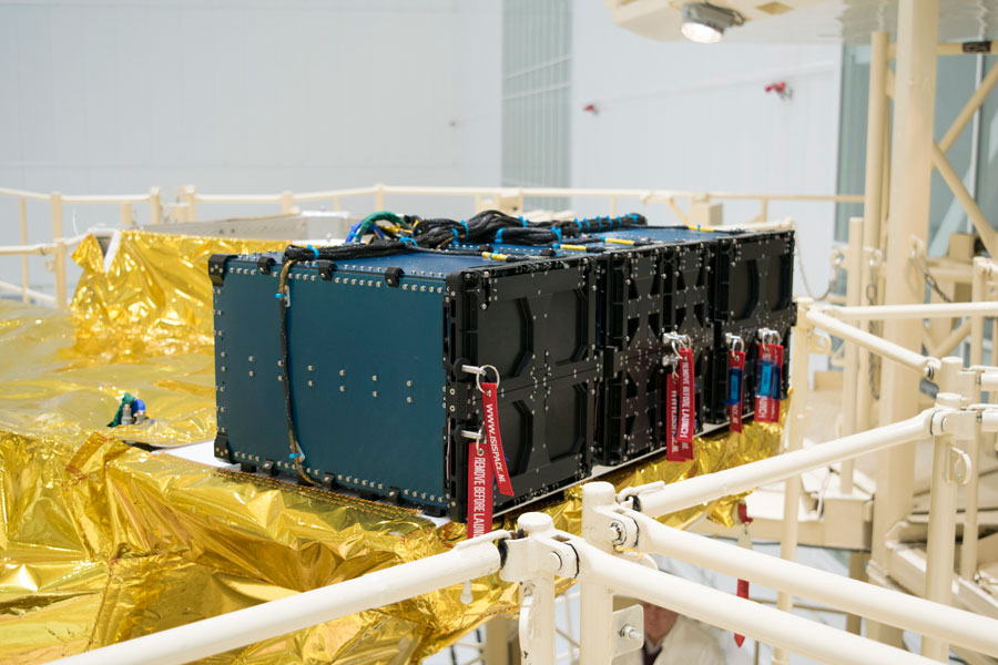 ISISPACE Quadpack CubeSat deployers