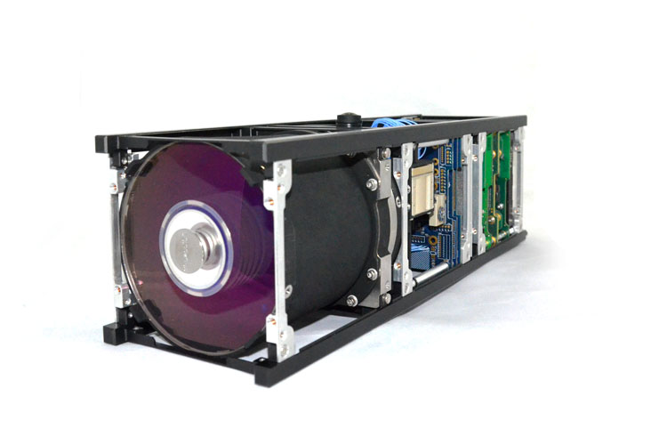 isispace 3U cubesat platform Simera Multiscpae100 imager optical payload