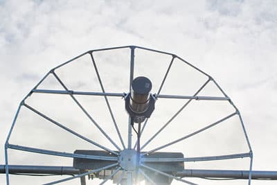 s-band ground station dish