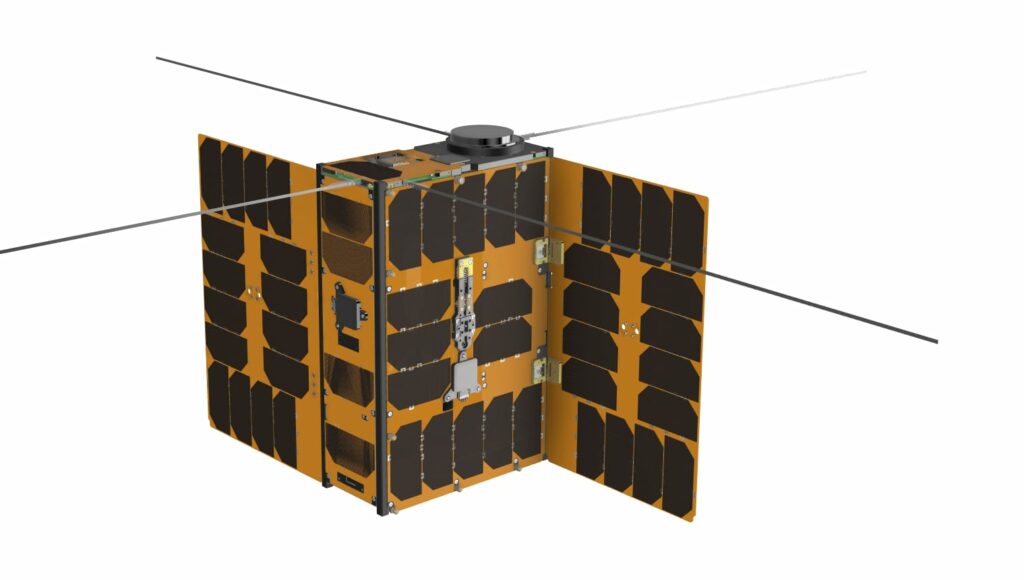 6U CubeSat Platform rendering