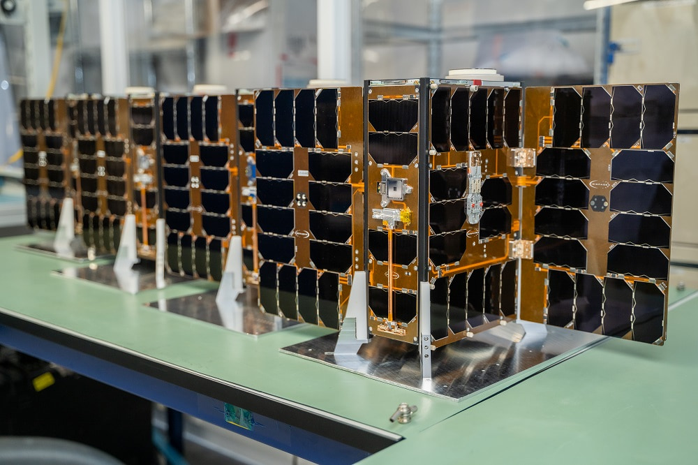 KSF 4 cluster satellites ready to be shipped after ISISPACE testing phase